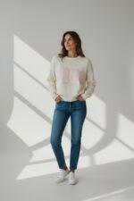 Pull “SOHO” à Message Brodé Esprit New York – Image 2