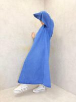 Robe Longue Denim Grande Taille – Esprit Minimal Chic & Confort Moderne – Image 4