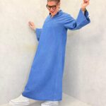 Robe Longue Denim Grande Taille – Esprit Minimal Chic & Confort Moderne