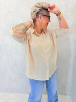 Chemise Fluide Grande Taille – Légèreté Naturelle & Élégance Décontractée – Image 6