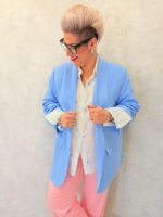 Veste Fluide Grande Taille – Élégance Colorée & Coupe Décontractée Chic – Image 10