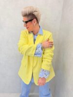 Veste Fluide Grande Taille – Élégance Colorée & Coupe Décontractée Chic – Image 5