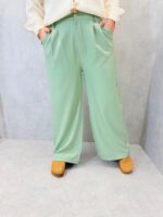 Pantalon Fluide Grande Taille – Élégance Minimaliste & Confort Absolu – Image 5