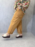 Pantalon Cargo Grande Taille À Taille Ajustable – Coupe Droite & Esprit Casual Chic – Image 4