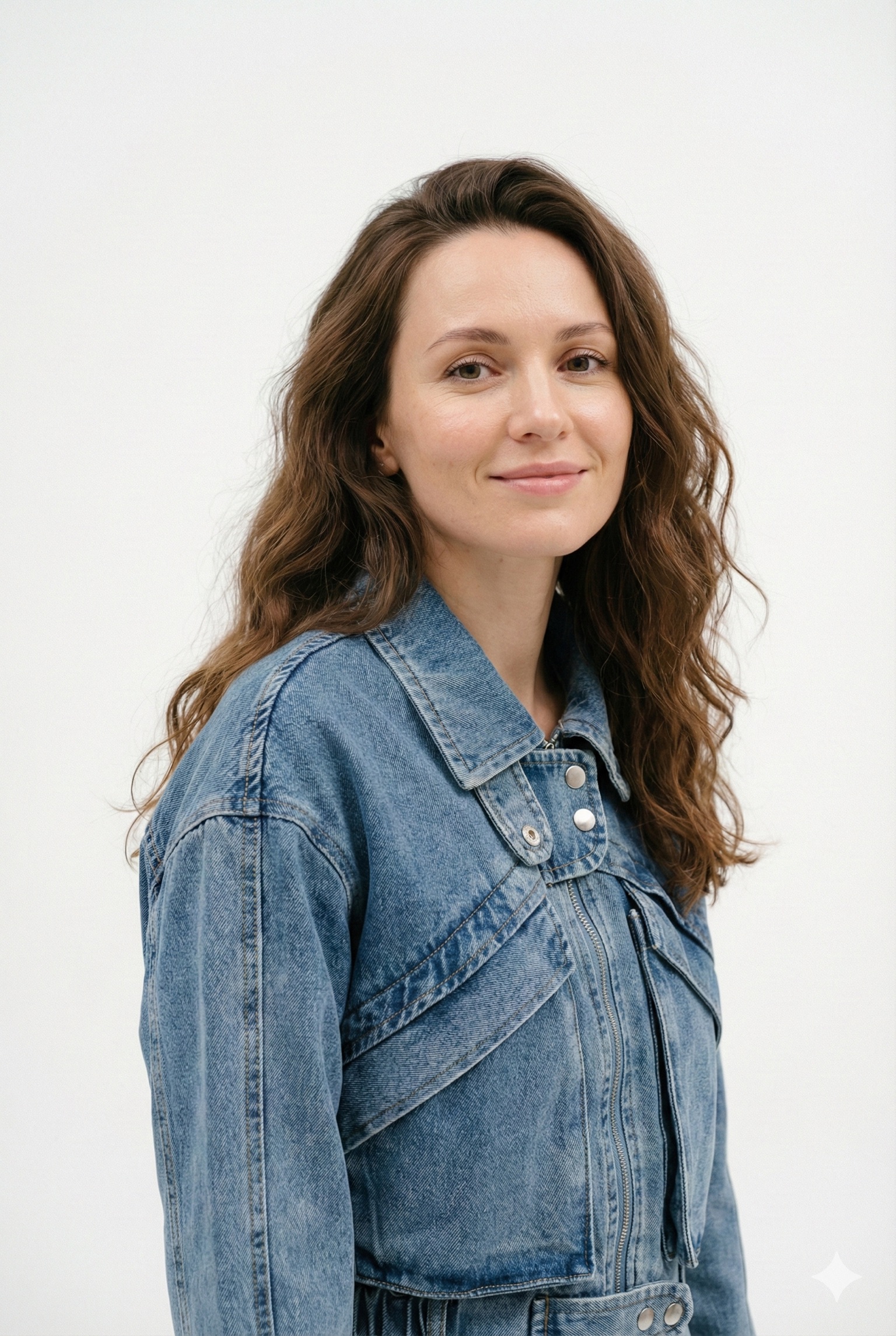 03E435AC-8606-4BC4-B413-B4DB066E95E0 Veste Bomber Denim Structurée – Image 1