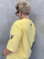 T-Shirt Oversize Col V Esprit Casual Confort Grande Taille – Image 5