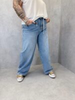 Jean Large Grande Taille Taille Élastiquée Esprit Casual Confort – Image 5