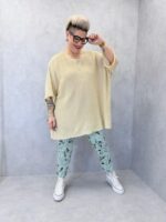 Top Maille Fine Grande Taille À Manches Courtes – Image 7