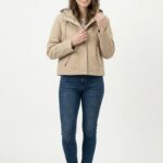 Veste Coupe-Vent À Capuche Détail Vichy