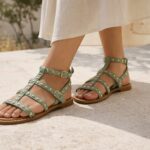 Sandales Plates Cloutées Esprit Bohème Rock