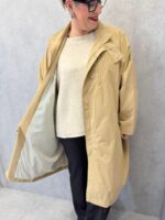 Trench Long Grande Taille Luna Bloom – Coupe Droite & Esprit Contemporain – Image 4