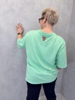 T-Shirt Oversize Col V Esprit Casual Confort Grande Taille – Image 7