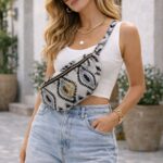 Banane Œil Brodé Esprit Bohème Graphique