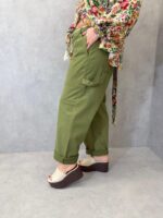 Pantalon Cargo Grande Taille À Taille Ajustable – Coupe Droite & Esprit Casual Chic – Image 3