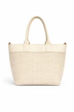 Sac Cabas Tressé Vegan À Finitions Structurées – Image 5