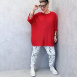 Top Maille Fine Grande Taille À Manches Courtes