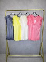 Blouse Grande Taille Fluide À Encolure Dentelle – Image 3