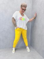 T-Shirt Grande Taille Iconic Col V Coupe Fluide