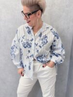 Blouse Grande Taille Fluide Imprimé Floral – Image 3