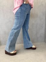 Jean Coupe Droite Évasée À Bas Structuré – Image 6