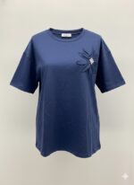 T-Shirt Oversize Fleur En Relief – Image 6