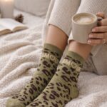 Chaussettes Léopard “Amour” Finition Lurex