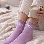 Chaussettes “Chipie” Finition Volantée