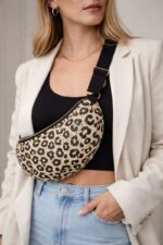 Banane Motif Léopard Esprit Tendance