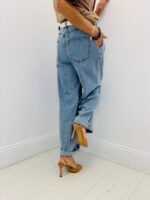 Jean Boutonnage Décalé Coupe Large – Image 2