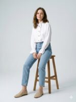 Chemise Victorienne À Détails Bijoux Dorés – Image 2