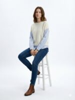 Pull Superposé Effet Chemise Intégrée – Image 3