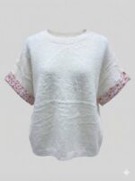 Pull Manches Courtes Détail Liberty – Image 5