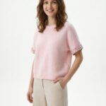 Pull Manches Courtes Détail Liberty