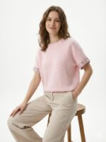 Pull Manches Courtes Détail Liberty – Image 2