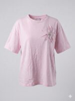 T-Shirt Oversize Fleur En Relief – Image 4