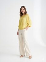 Top Lurex Fluide À Manches Amples – Image 2