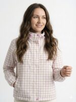 Veste Déperlante À Motif Carreaux Esprit Casual Chic – Image 2