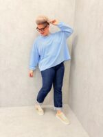Sweat Oversize Lettrage Relief “MOMY” – Confort Tendance Grande Taille – Image 6