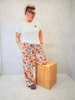 T-Shirt Coton À Cœur Brodé – Intemporel Chic Grande Taille