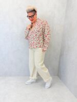 Blouse Fluide À Imprimé Fleuri – Charme Printanier Grande Taille