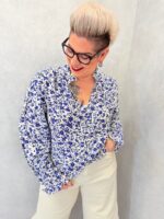 Blouse Fluide À Imprimé Fleuri – Charme Printanier Grande Taille – Image 7