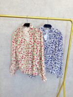 Blouse Fluide À Imprimé Fleuri – Charme Printanier Grande Taille – Image 3