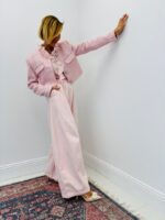 Pantalon Coupe Barrel Taille Haute Esprit Moderne Chic – Image 5