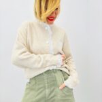 Gilet En Maille Douce À Détail Cœur Et Dentelle