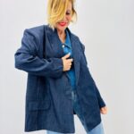 Veste Blazer En Denim Esprit Tailoring Moderne