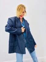 Veste Blazer En Denim Esprit Tailoring Moderne