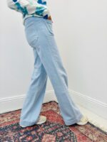 Jean Coupe Wide Leg À Poches Tressées Esprit Vintage Chic – Image 15