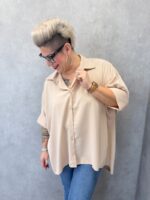 Chemise fluide oversize grande taille – Élégance douce & confort absolu – Image 6