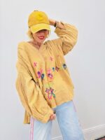 Chemise En Gaze De Coton Brodée Esprit Bohème Coloré – Image 5