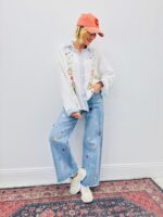 Chemise En Gaze De Coton Brodée Détails Colorés Esprit Bohème Chic – Image 4